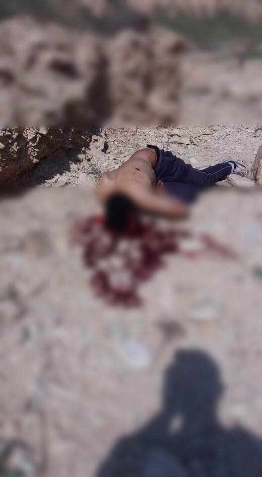 چەكدارێكی داعش كە ئەمڕۆ لە شنگال كوژراوە